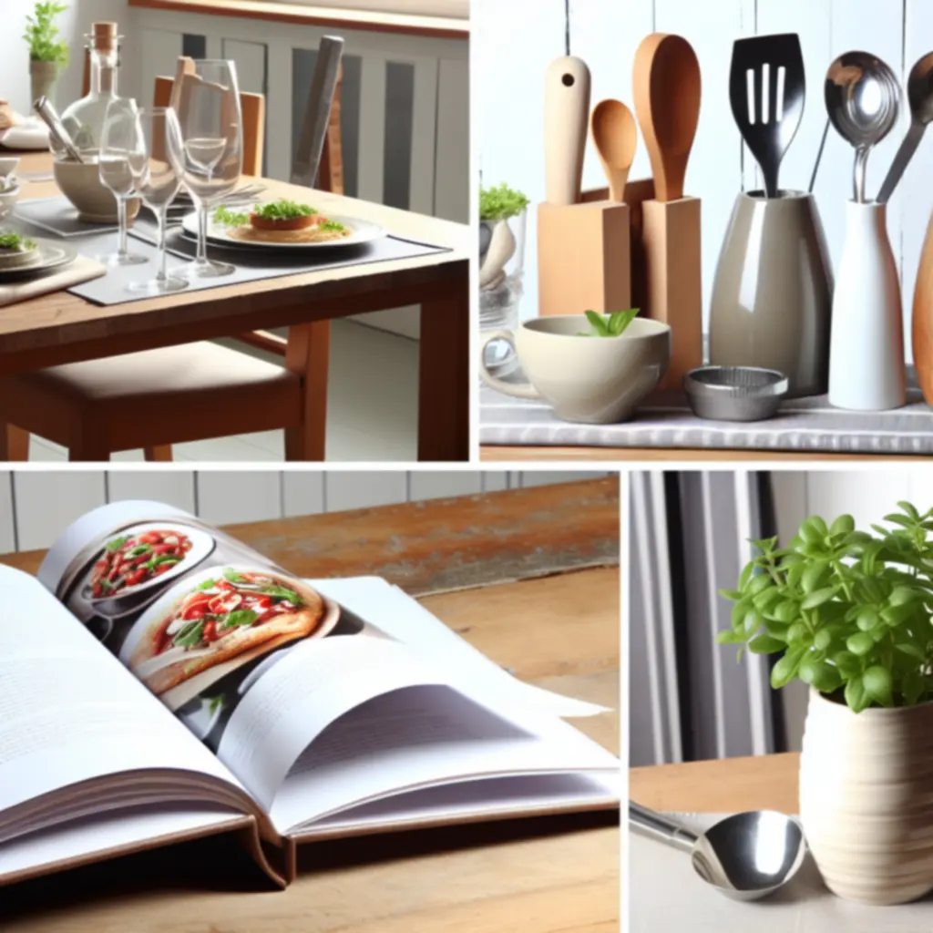 Stylowa kuchnia z eleganckimi akcesoriami i naczyniami, prezentowana w blogu inspiracyjnym.
